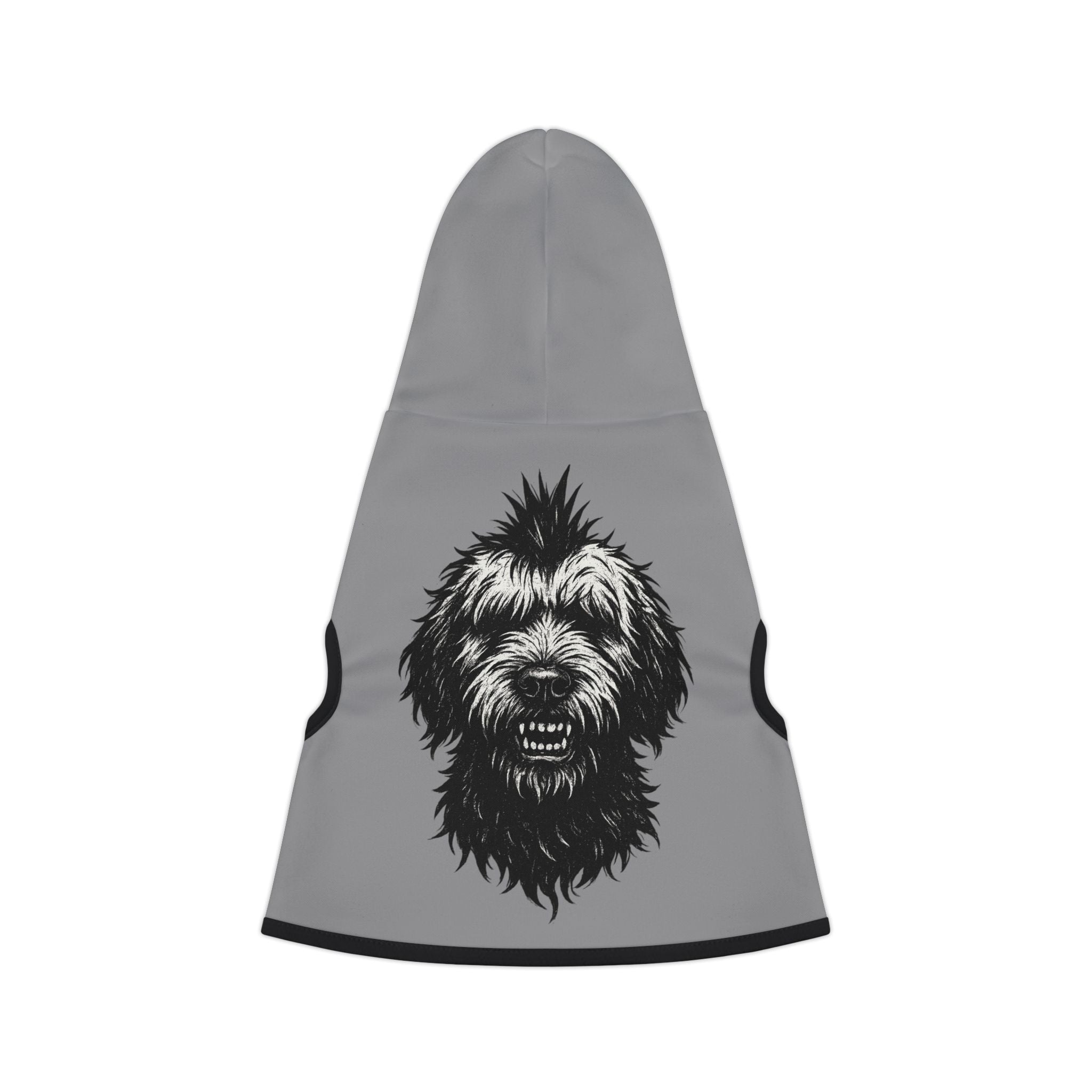 Grunge Goldendoodle Pet Hoodie, Stylish Dog Sweatshirt, Punk Puppy Hoodie, Dog Lover Gift, Pet Halloween Costume