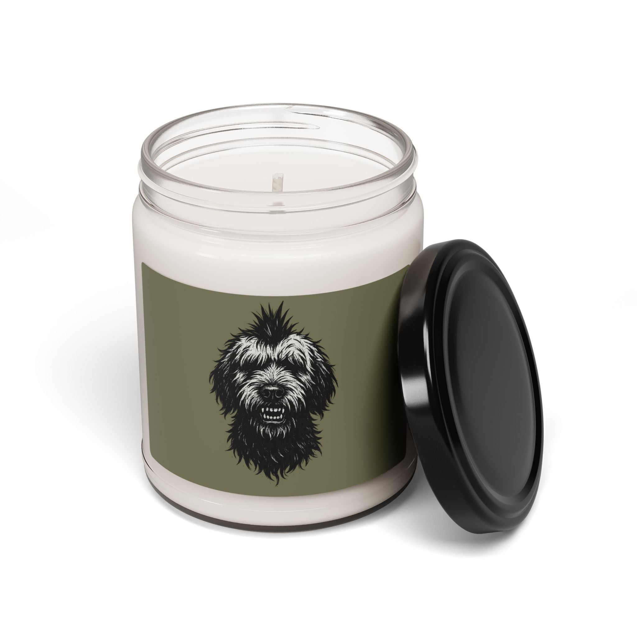 Unique Dog Lover Scented Candle, Relaxing Home Fragrance, Gifts for Pet Owners, Cozy Decor, Dog-Themed Candles, 9oz Candle