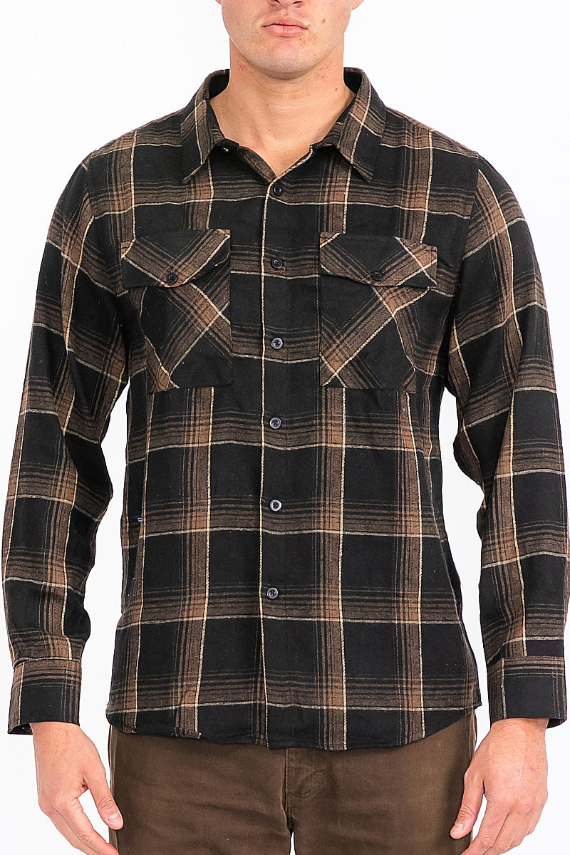 Brushed Flannel Shirt – Style FL108