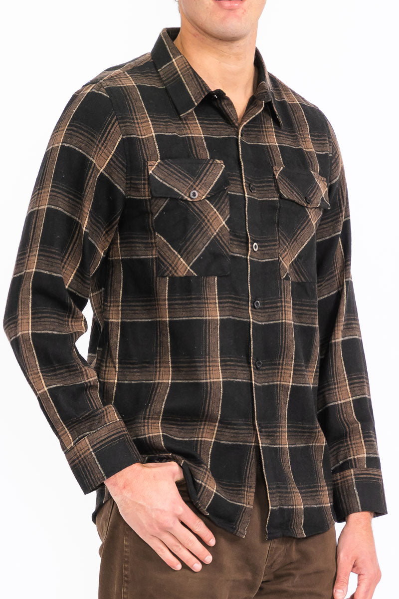 Brushed Flannel Shirt – Style FL108