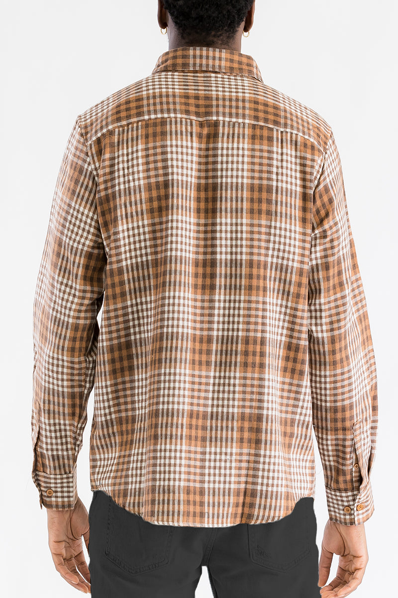 Brushed Flannel Shirt – Style FL106